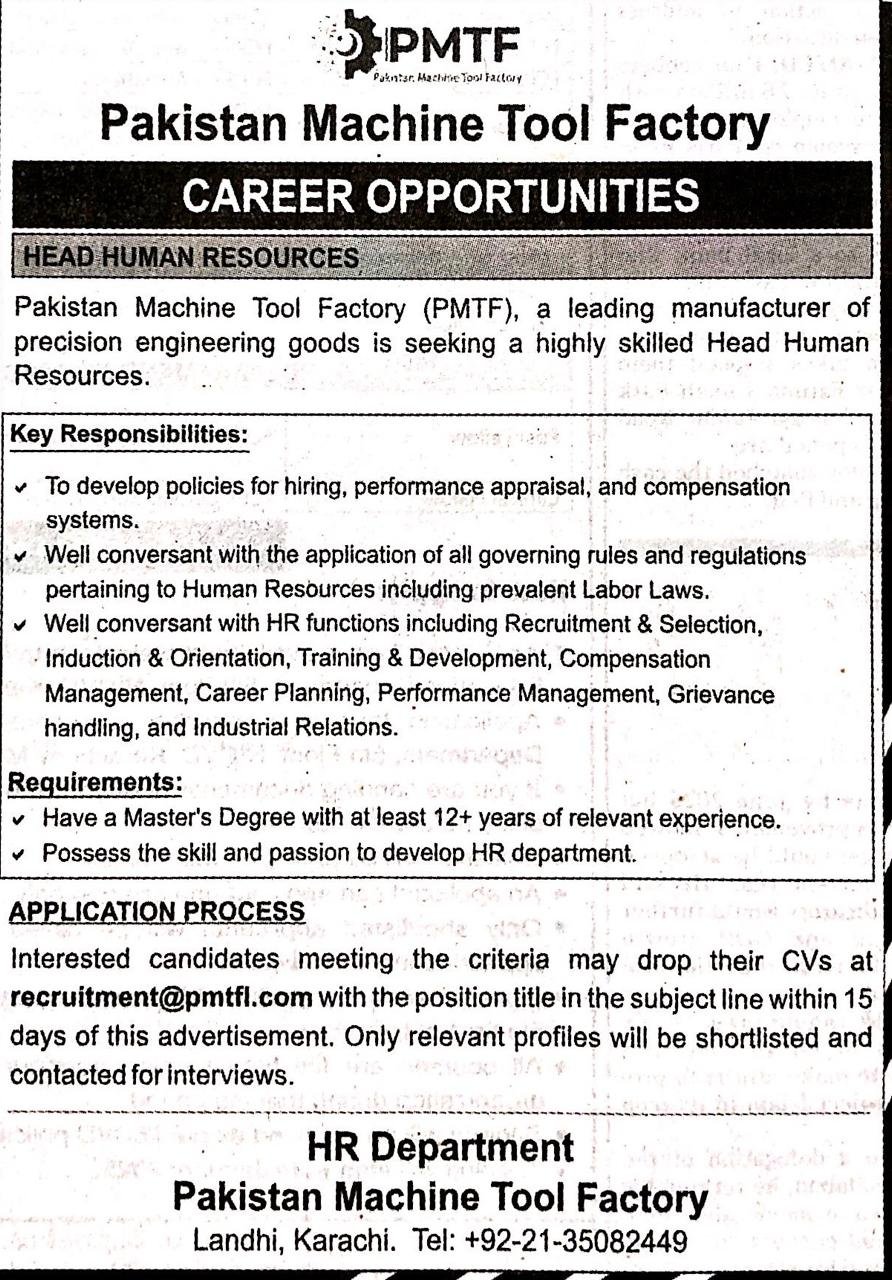 Head human Resources